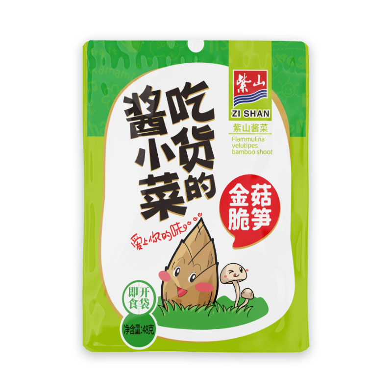 48g Golden Mushroom Crispy Bamboo Shoots